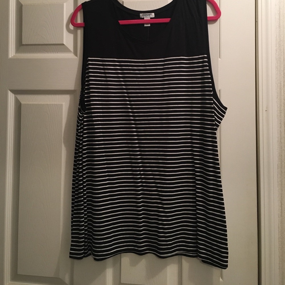 Black and White Tank