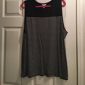 Black and White Tank