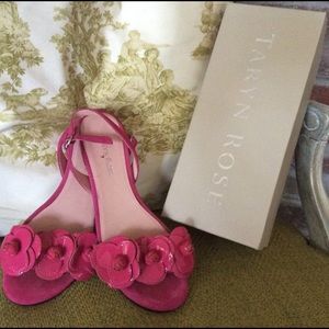 Taryn Rose hot pink sandals size 7 1/2