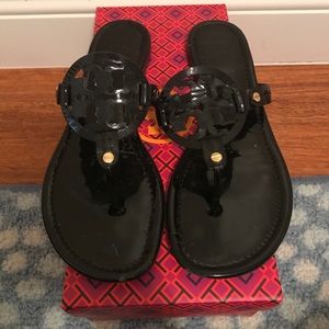Tory Burch Miller Sandal Patent Leather