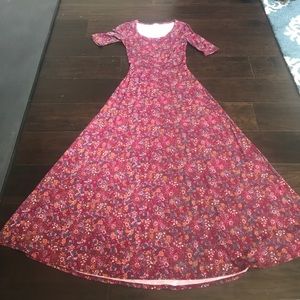 LulaRoe Ana Dress WORN ONCE Size XS
