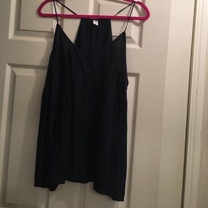 Navy Babydoll Tank