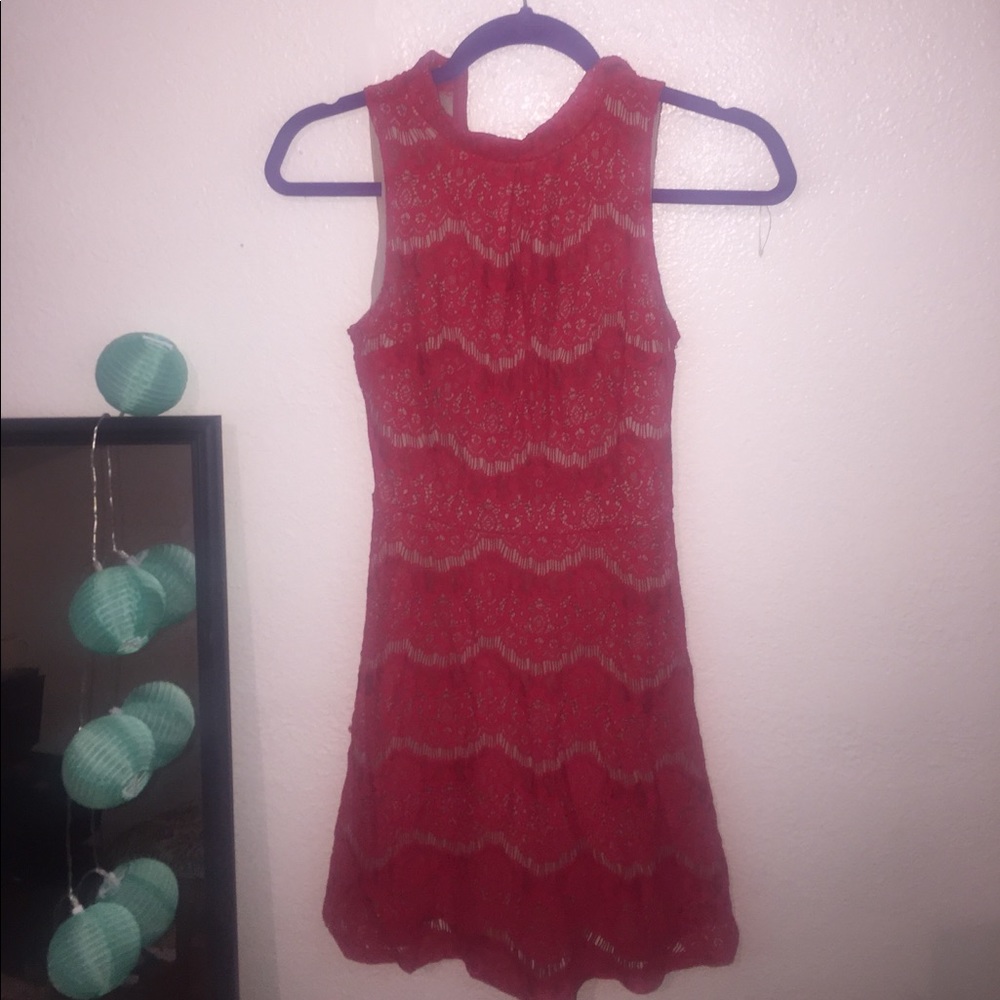 Cute red dress