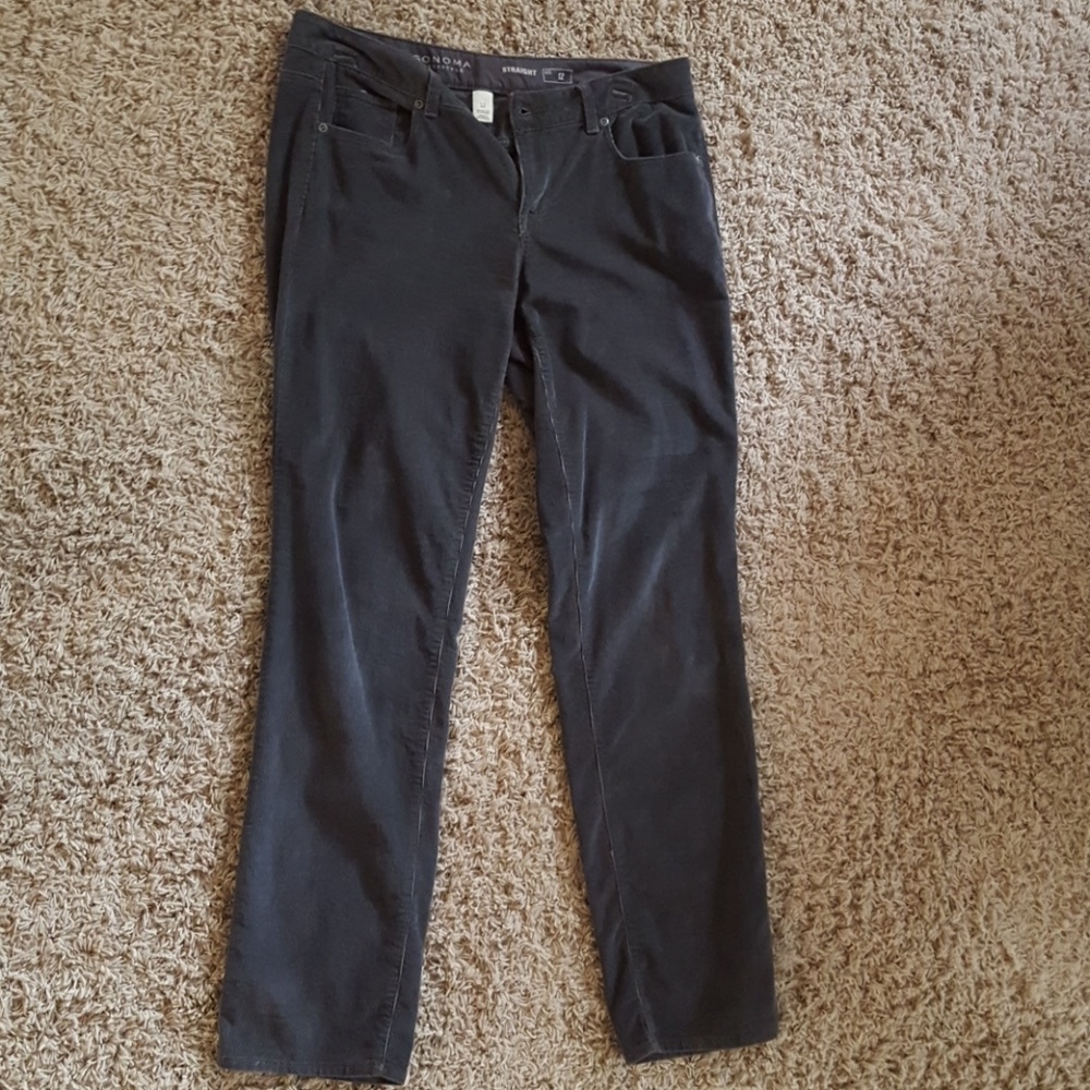 Soft straight Sonoma Style stretchy corduroys