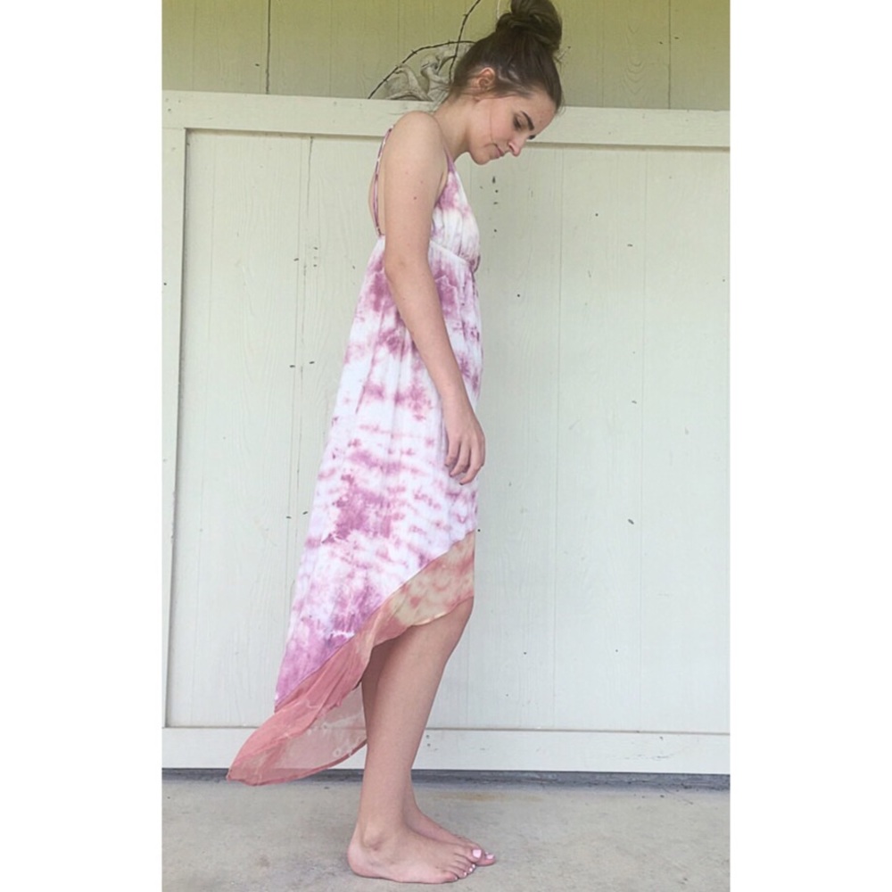 💥CLOSING CLOSET💥 gypsy 05 tie dye high low dress