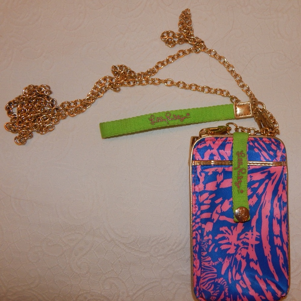 Lilly Pulitzer ID wristlet