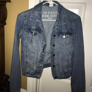 Jean jacket from Cotton On.
