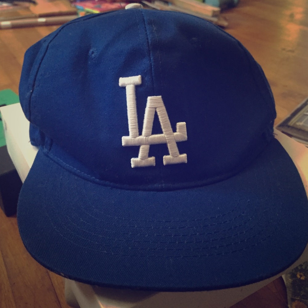Blue Dodgers Hat with Adjustable back