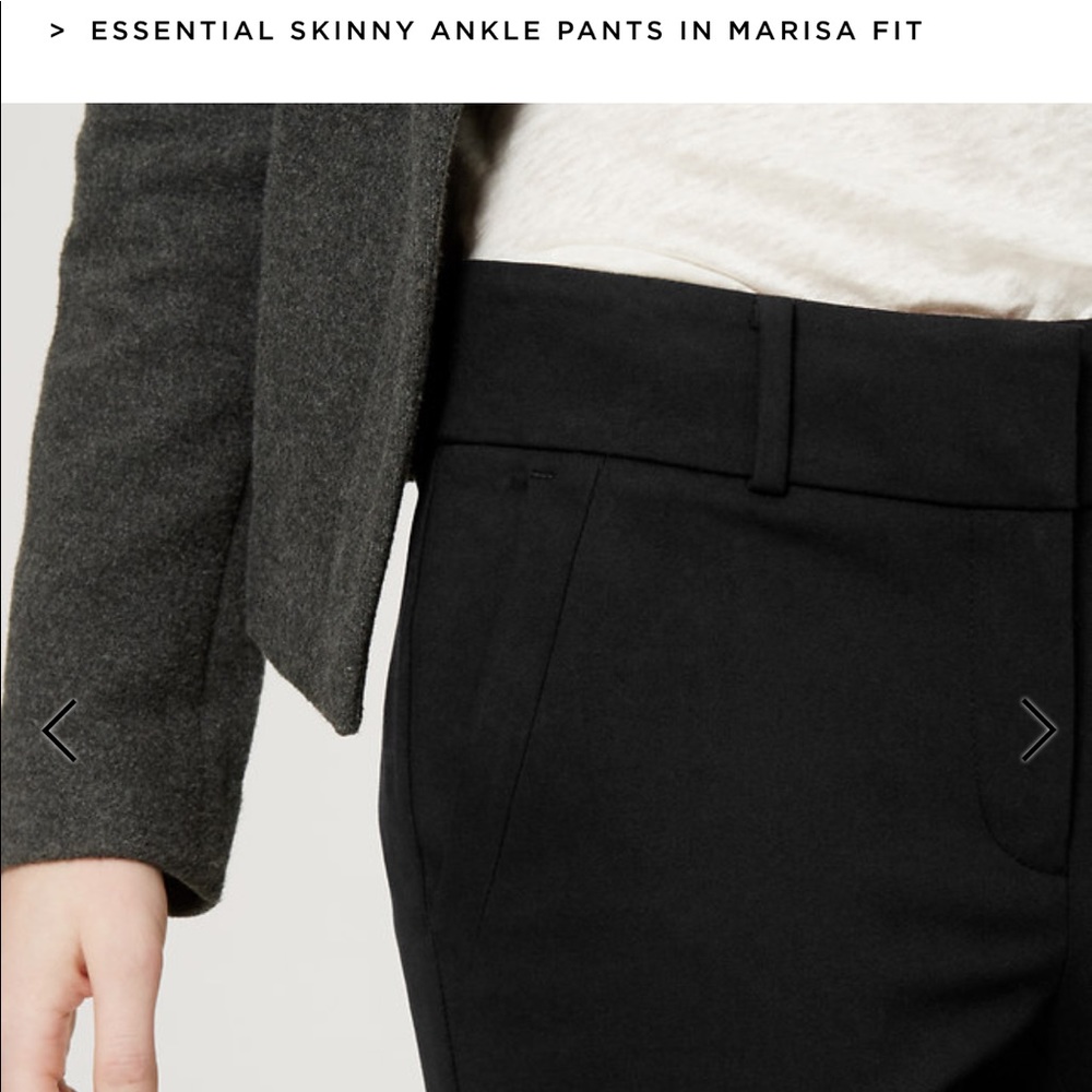 Loft Julia Essential ankle pants