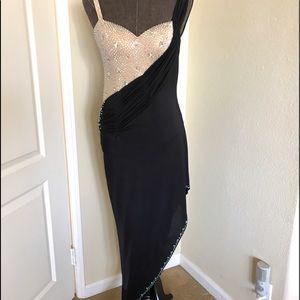 Asymmetrical dance dress