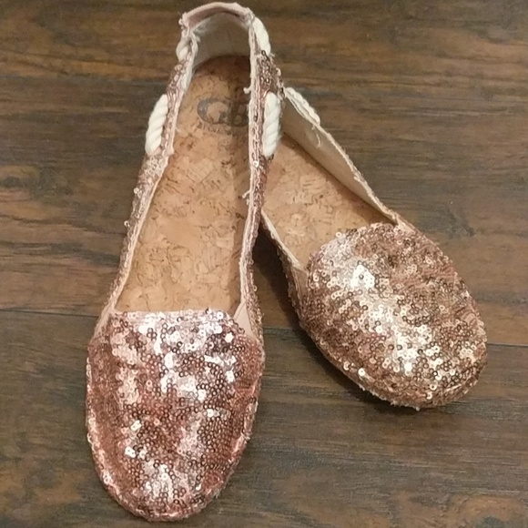 Gianni Bini Shoes - Gianni Bini Rose pink sequin loafers