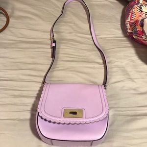 Kate Spade lavender scallop purse