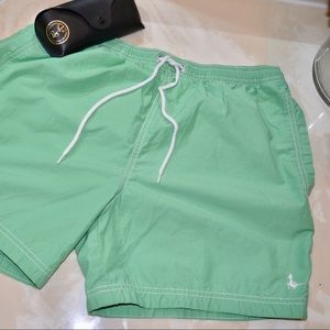🍀LOW PRICES🍀 Jack Wills Light Green Swim Shorts