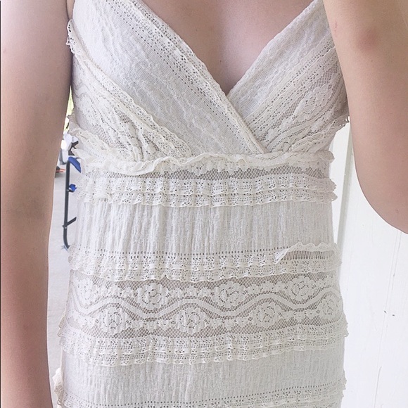 💥CLOSING CLOSET!!💥stretch lace maxi dress Small - Picture 4 of 5