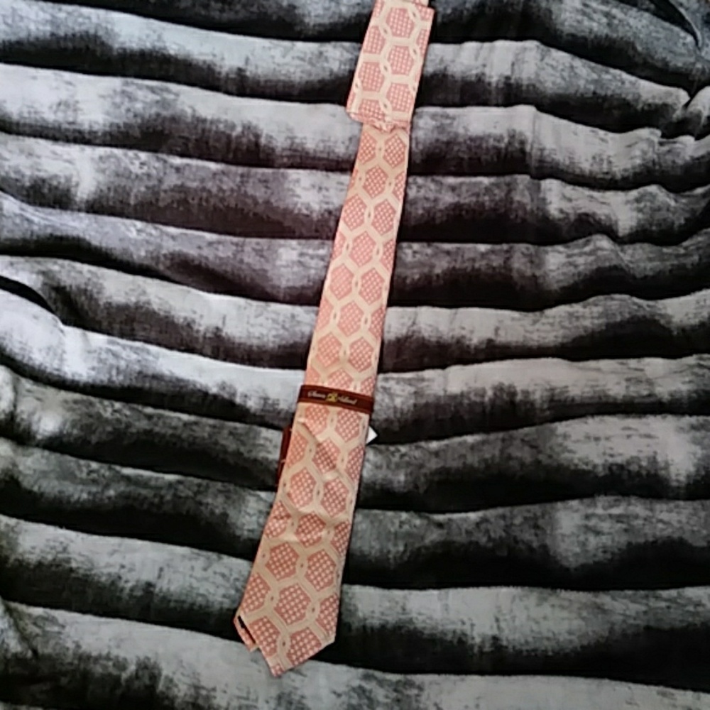 Mens dress tie & pocket hankie