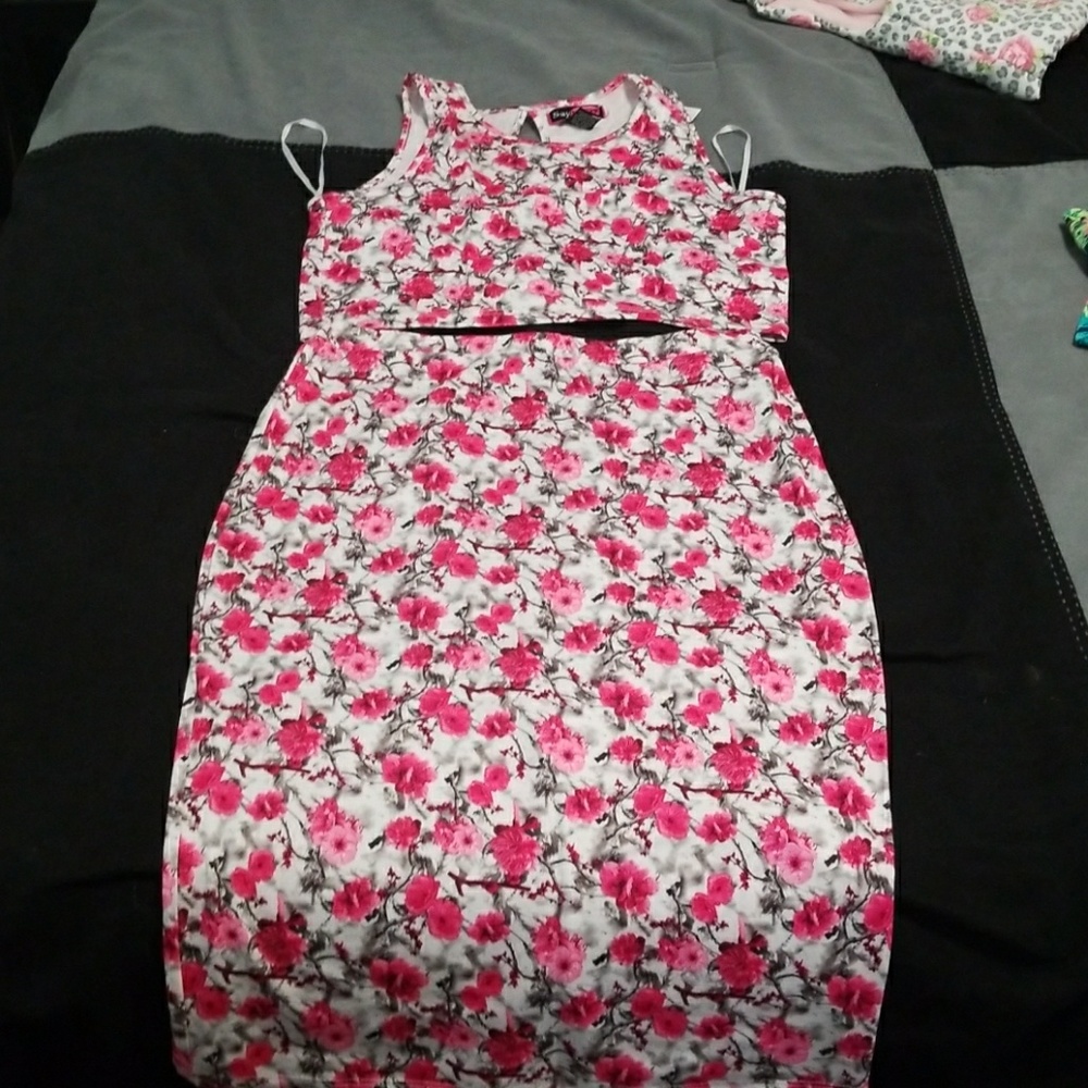 Two piece dress outfit