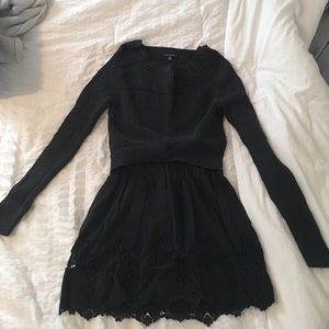 Charcoal/Black Tunic