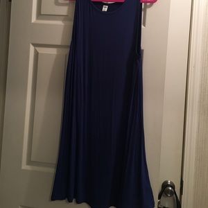 Cobalt Blue Swing Dress