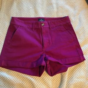 American Eagle Magenta Shorts