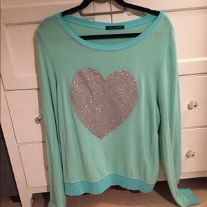 BRAND NEW wildfox Sweater With Heart