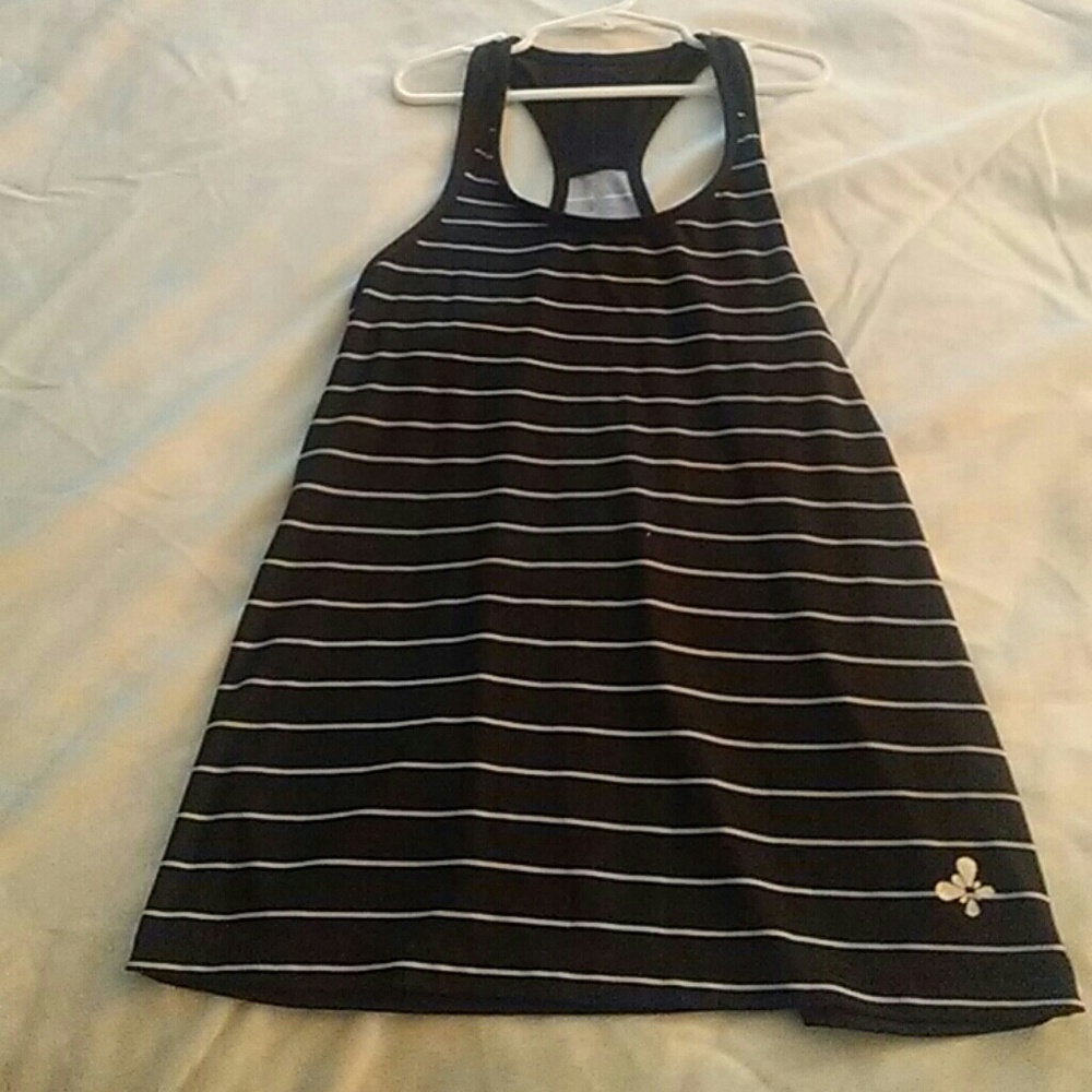 Old Navy Exercise Black & White Tank Top