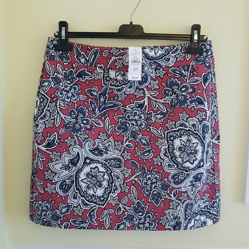Loft Petite Dress Skirt NWT!
