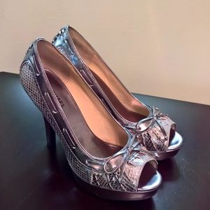 Beautiful Michael Kors Lolita Open Toe Heels