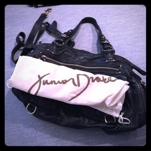Leather Junior Drake bag