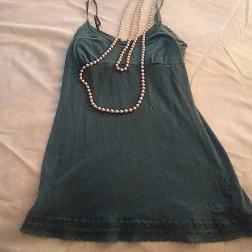 American Eagle Outfitters blue tank top size mediu