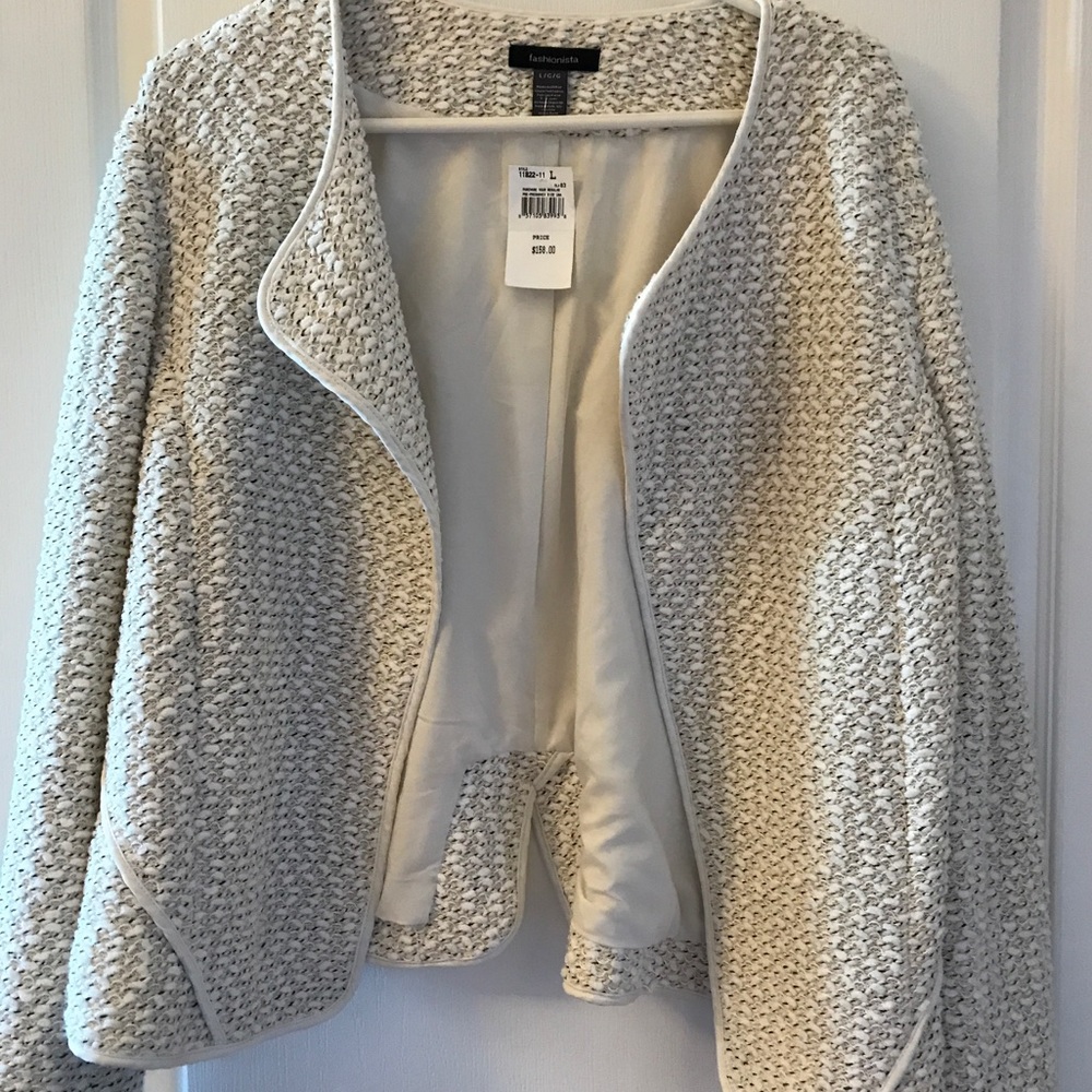 White blazer