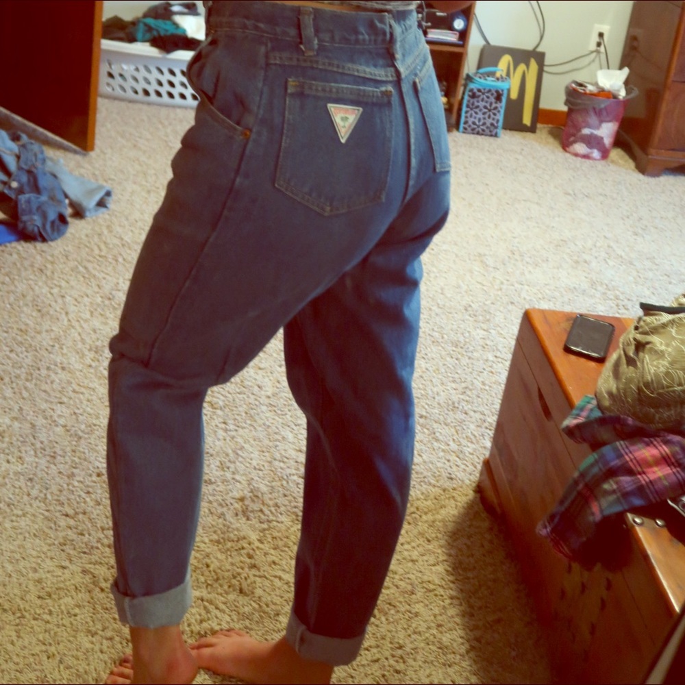 Vintage High Waisted Jeans