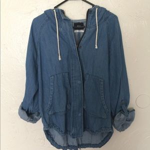 BDG Denim Anorak Jacket