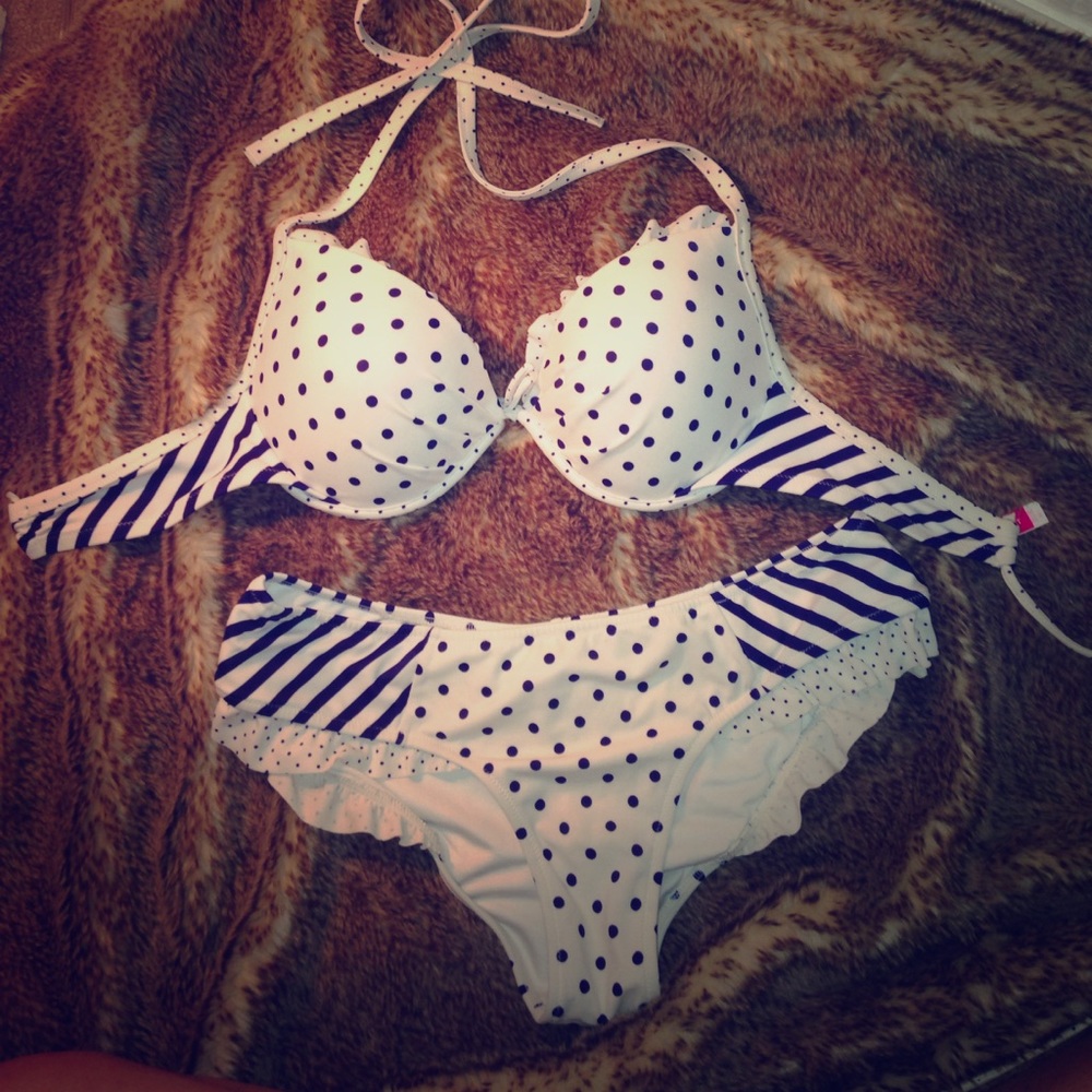 Victoria's Secret polka dot bikini