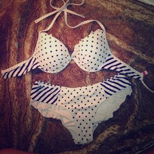 Victoria's Secret polka dot bikini