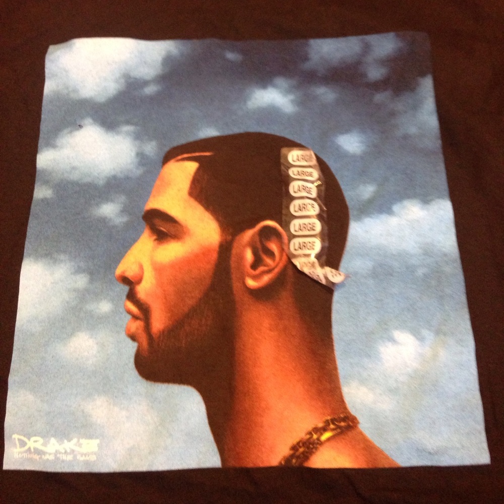 Drake Nothing Was The Same Tee Shirt hip hop shirt rap Size Small