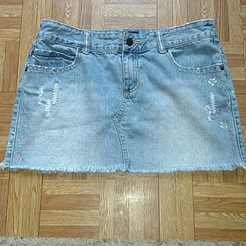Aeropostale Jean Skirt