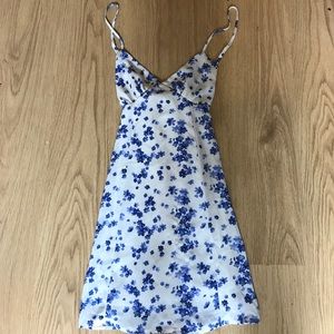 Floral Summer mini dress