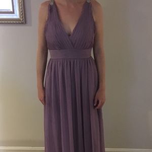 Lilac Bari Jay floor length dress