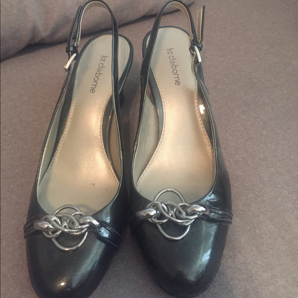 Liz Claiborne slingback pumps