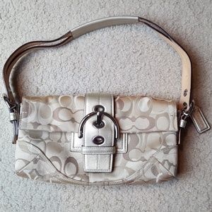 Coach Buckle Flap Soho Optic Purse