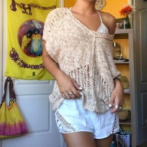 Free People knit sweater