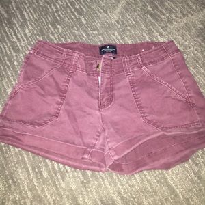 American Eagle Burgundy/ Plum Shorts!