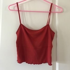 red brandy melville tank🍒