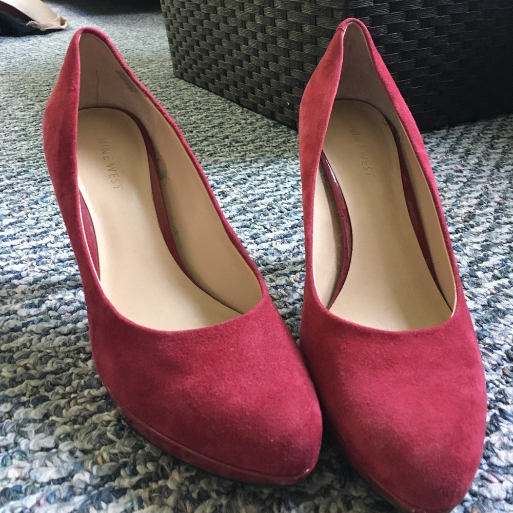 Pink heels