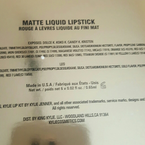 Kylie Birthday Edition Matte Liquid Lipstick - Picture 5 of 5