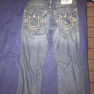 True religion blue jeans