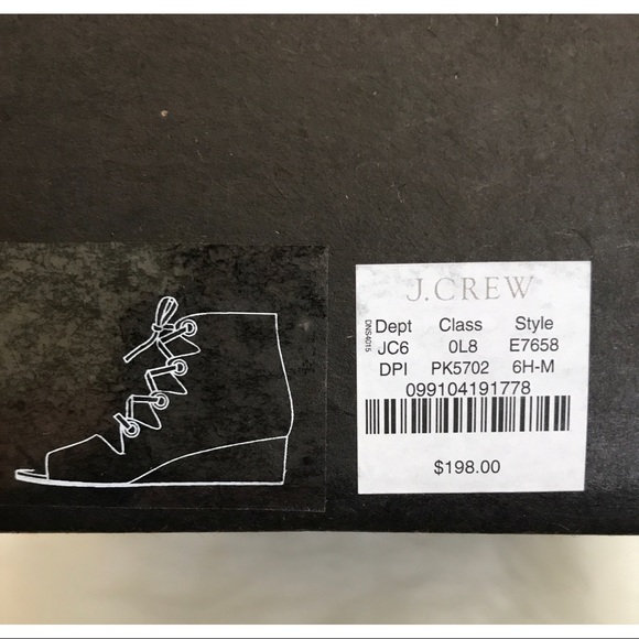 J. Crew Lace-up Wedges - Picture 5 of 7