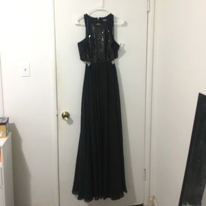 Black gown
