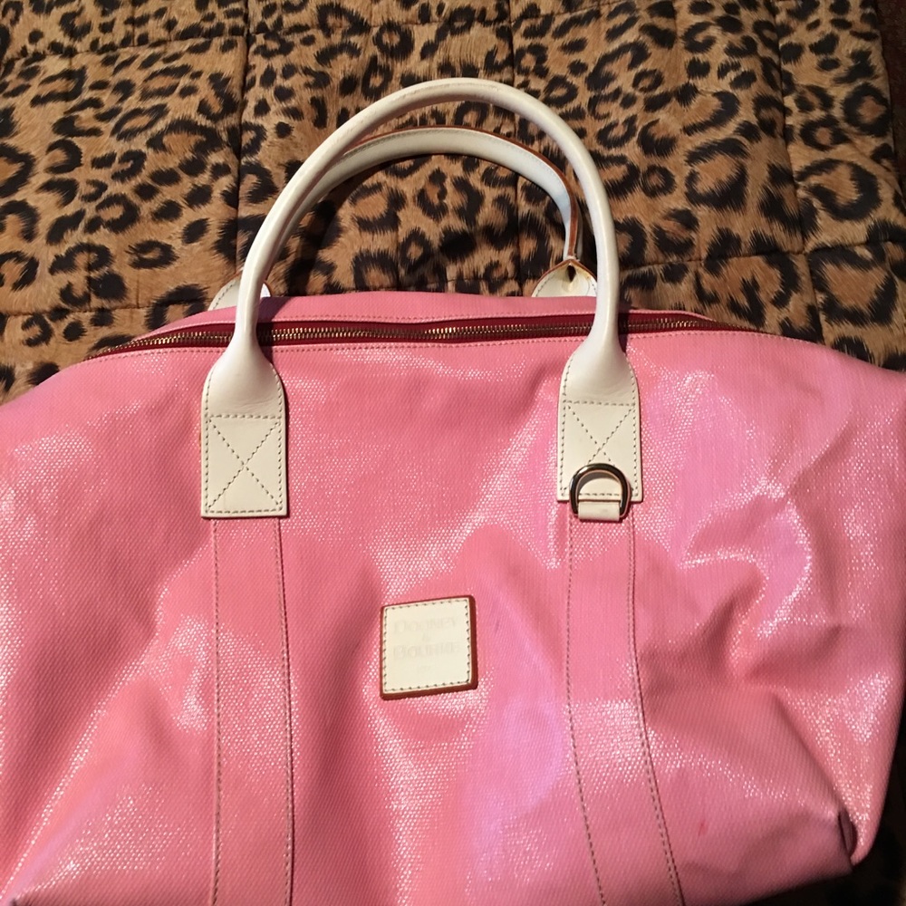 Pink Dooney & Bourke tote