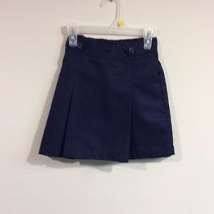 Navy Blue Uniform Skort